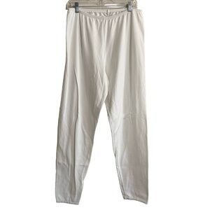 Secret Treasures Leggings Lounge Pants Womens 2X White Thermal Soft Stretch